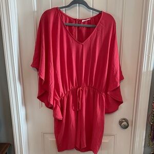 Elegant Red Women's Kaftan